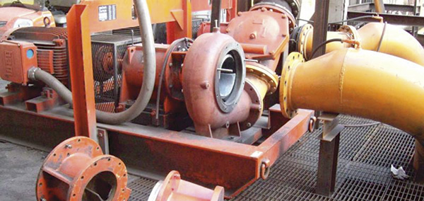 Single-stage, overhung impeller centrifugal pump