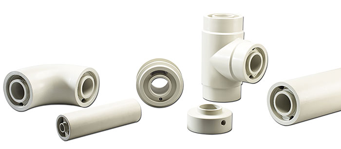 Double-containment pipe and fittings