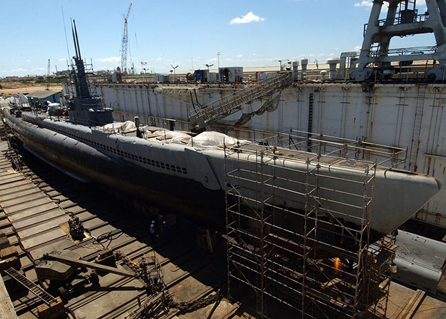 Image 1. The Pearl Harbor Dry Dock allows operators to perform necessary repairs to Navy ships and submarines between service. (Courtesy of PcVue, Inc.)