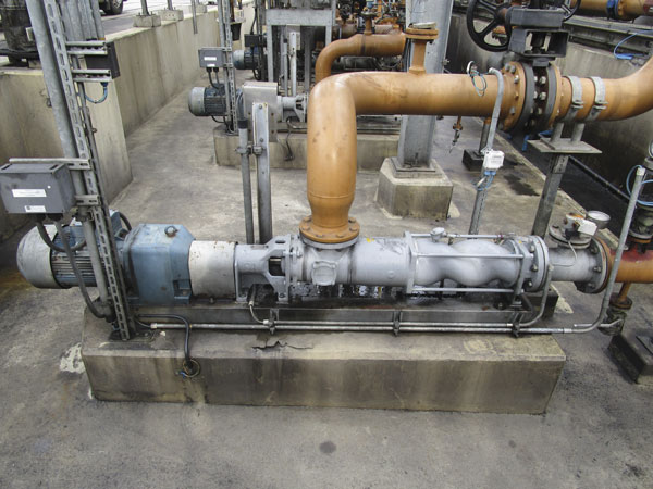 Puralube's progressing cavity pumps transfer used oil while resisting the harmful effects of solids and abrasive chemicals. (Images courtesy of Colfax Fluid Handling)