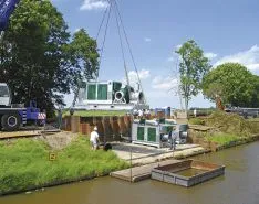 Temporary Pumps Ensure Flood Protection During High-Tech Retrofit