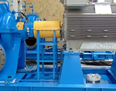 horizontal pump desalination plant